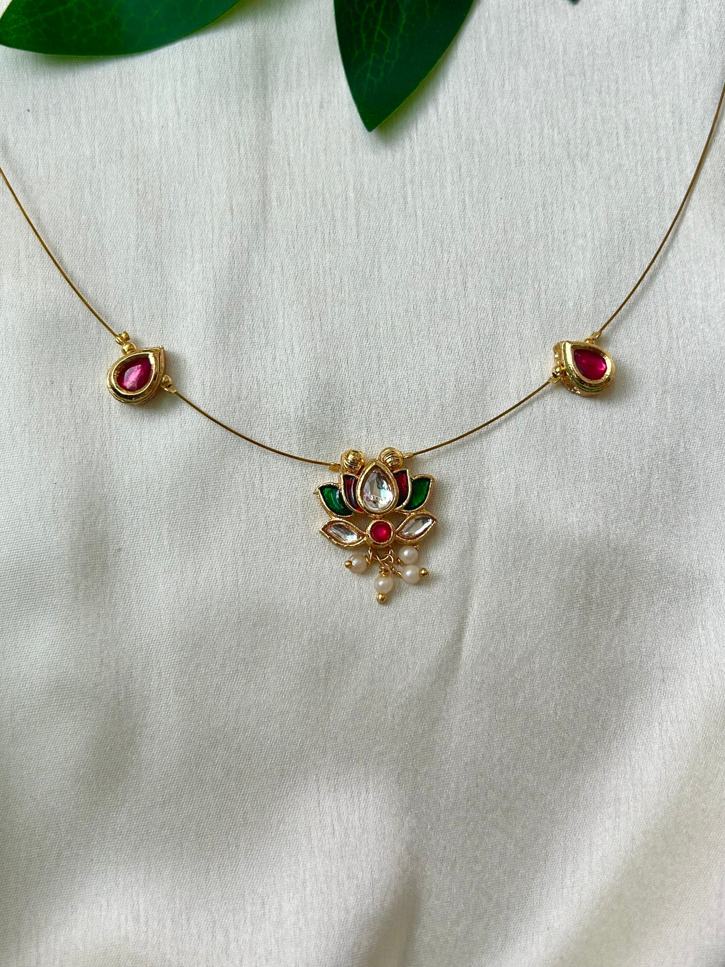 Red And Green Lotus