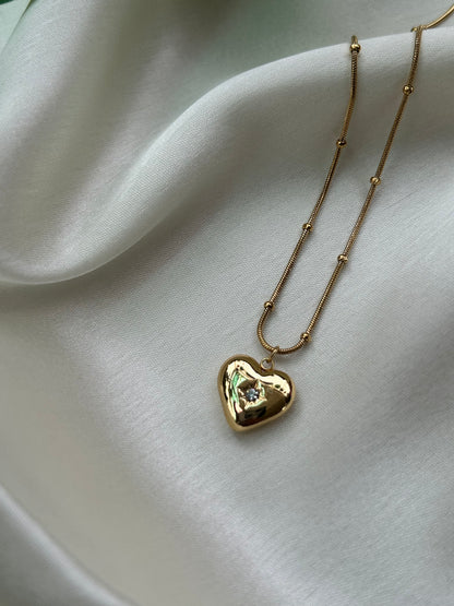 Twinkle Heart Necklace