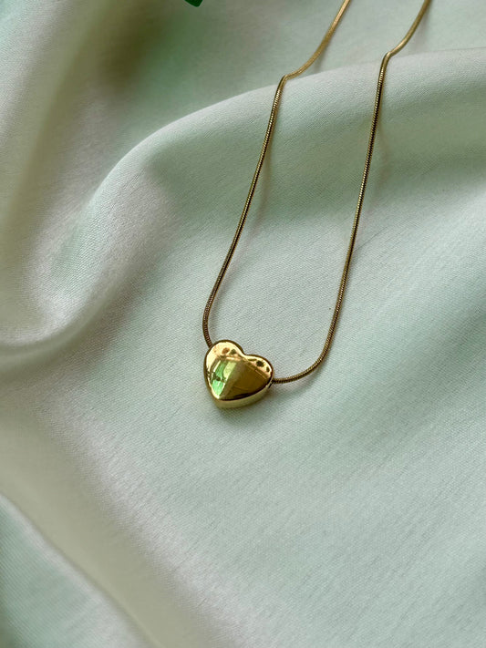 Golden Heart Necklace