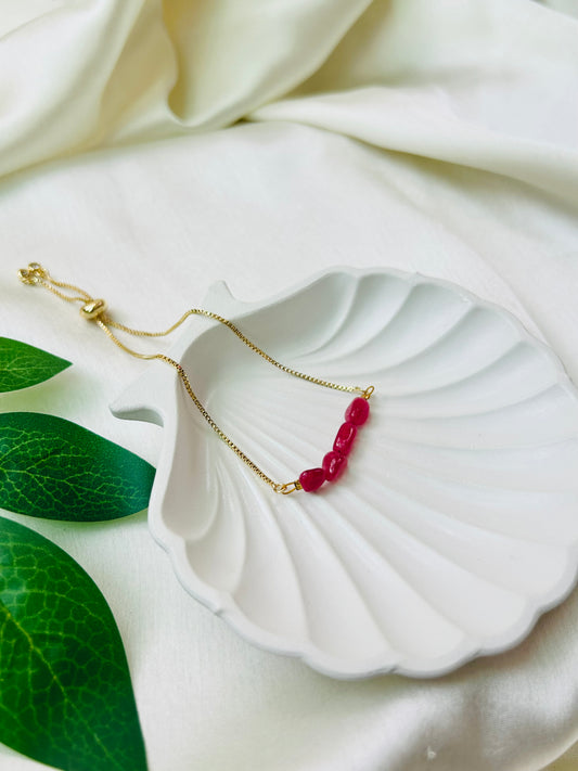 Berry Beaded Bracelet