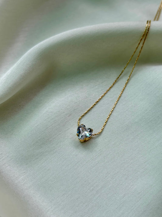 Crystal Heart Necklace