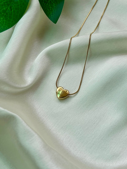 Golden Heart Necklace